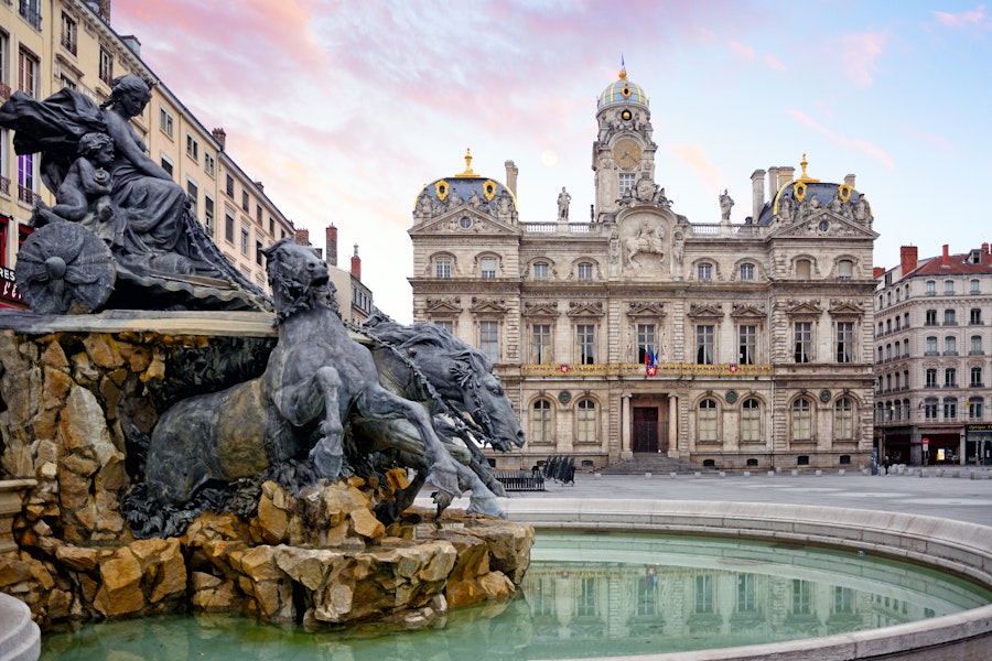 place des Terreaux square in Lyon
