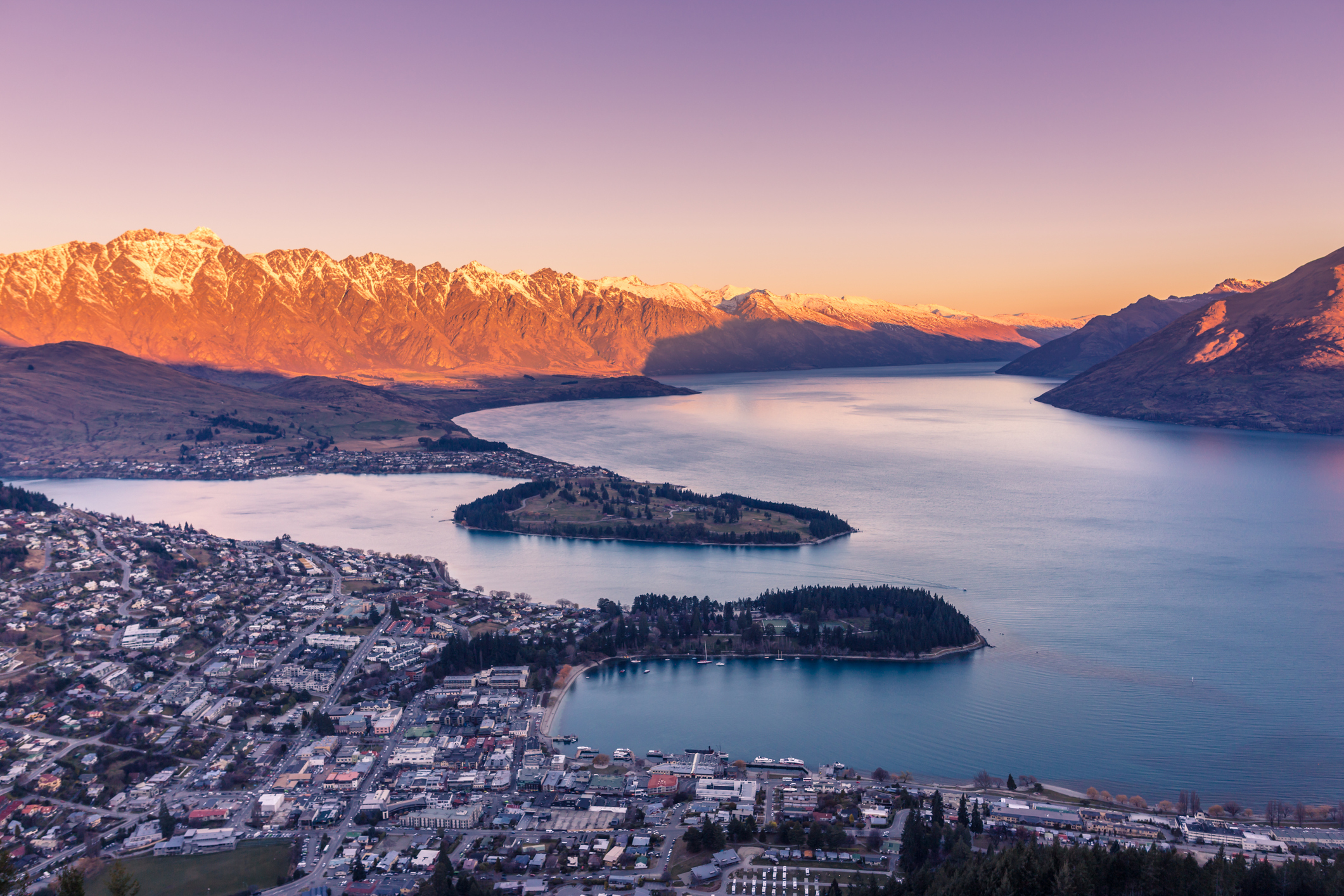 Wakatipu Queenstown lac