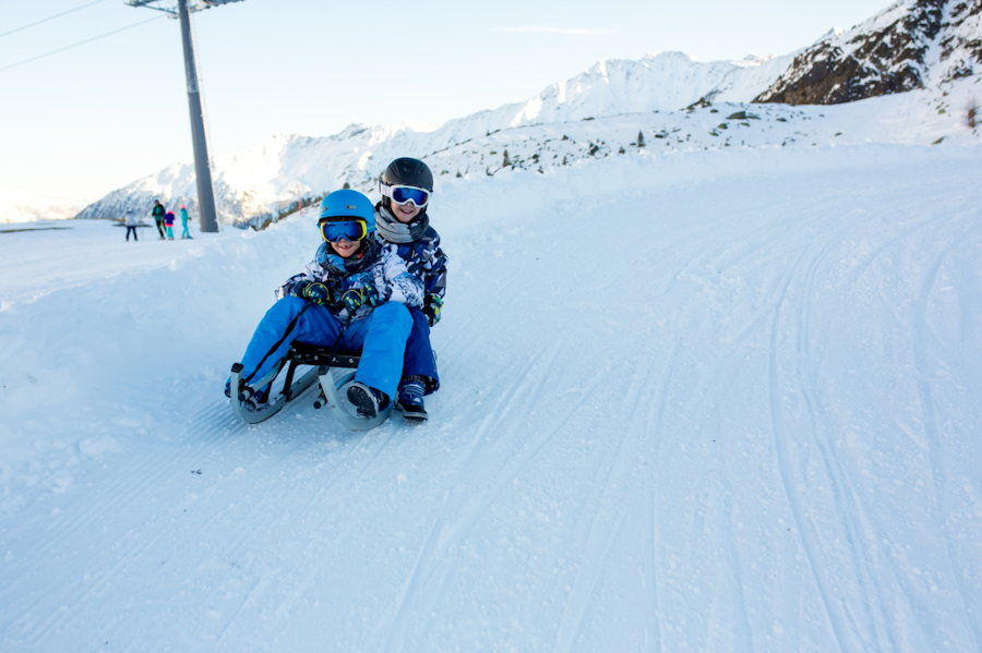 Luge à la Clusaz