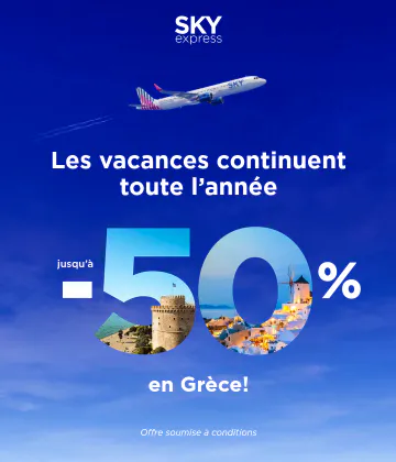 Promo Sky Express Septembre 2026
