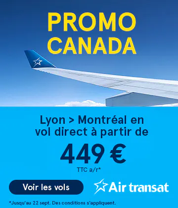 Canada avec Air Transat